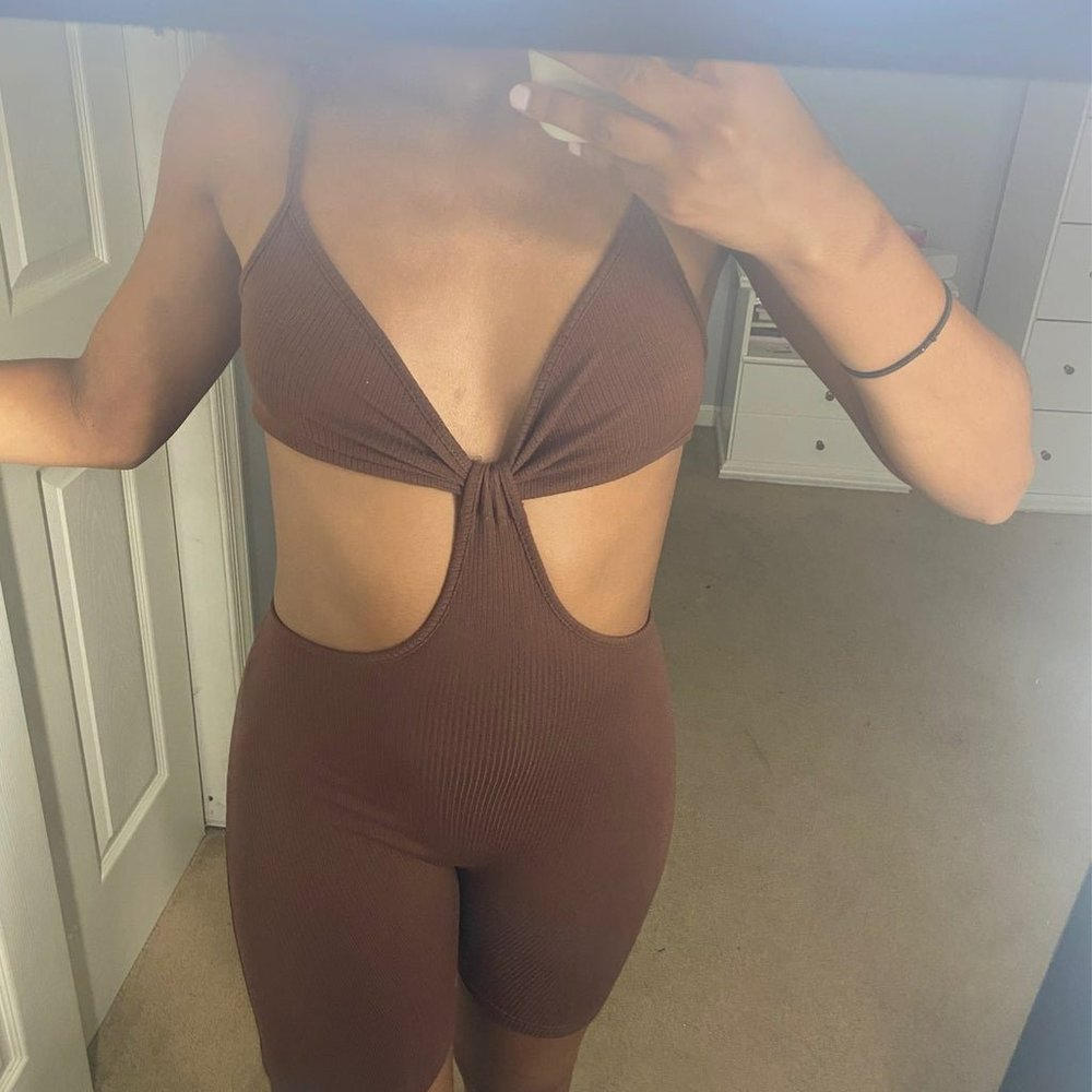 Shein cutout romper